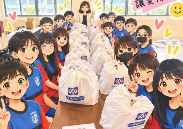 1150907螢火蟲助學團愛心物資回饋